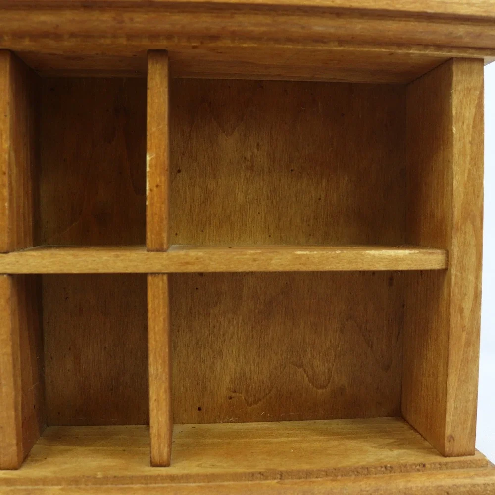 Cottagecore Wooden Heart Trinket Shadow Hanging Display Box 13.5